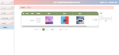 計(jì)算機(jī)畢設(shè)課設(shè)選題推薦 之 精品python大數(shù)據(jù)零售生鮮超市數(shù)據(jù)可視化大圖平臺(tái) 爬蟲(chóng)